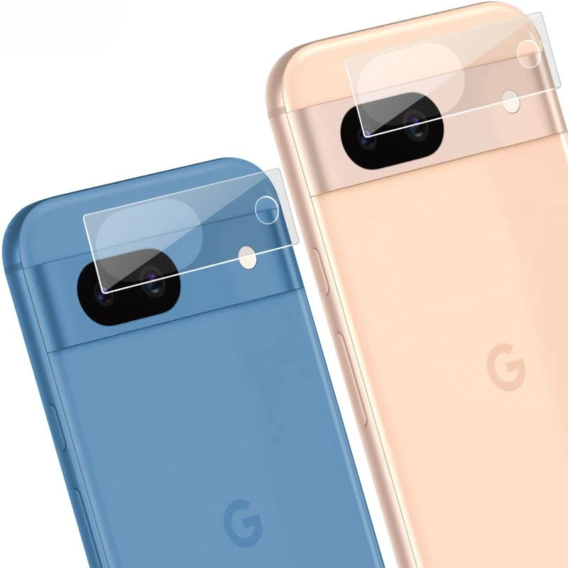 واقي عدسة كاميرا ثلاثي الأبعاد لجوجل بكسل 8a pixel8a pro ، غشاء حماية من الزجاج المقسى