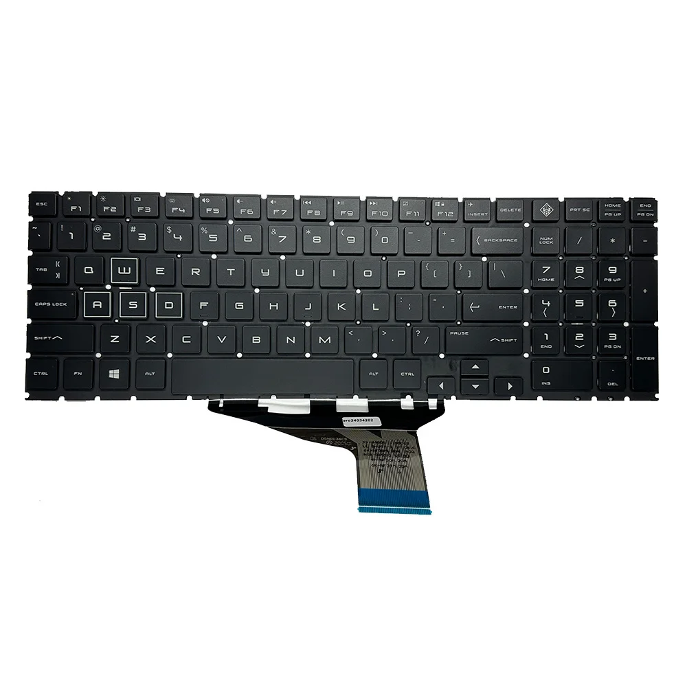 For HP OMEN 15-dc0000 15-dc2000 15-dc1000 15-dc000 dc0010nr US keyboard Backlit
