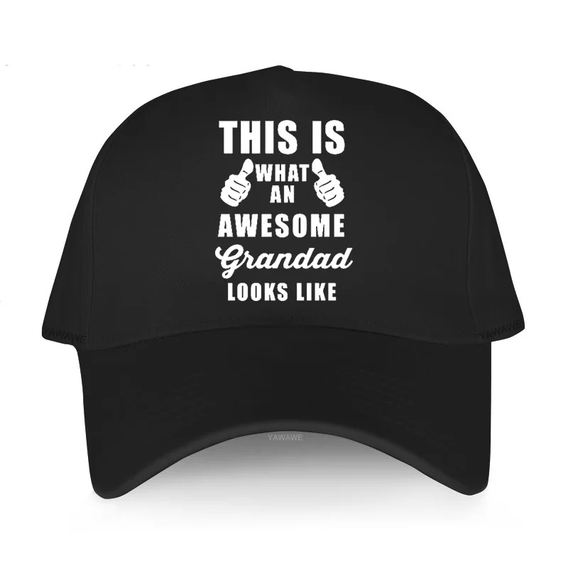 Baseball cap men original brand Sport Bonnet Awesome Super Grandad DAD Fathers Day XMAS Christmas Birthday Gift fashion hat