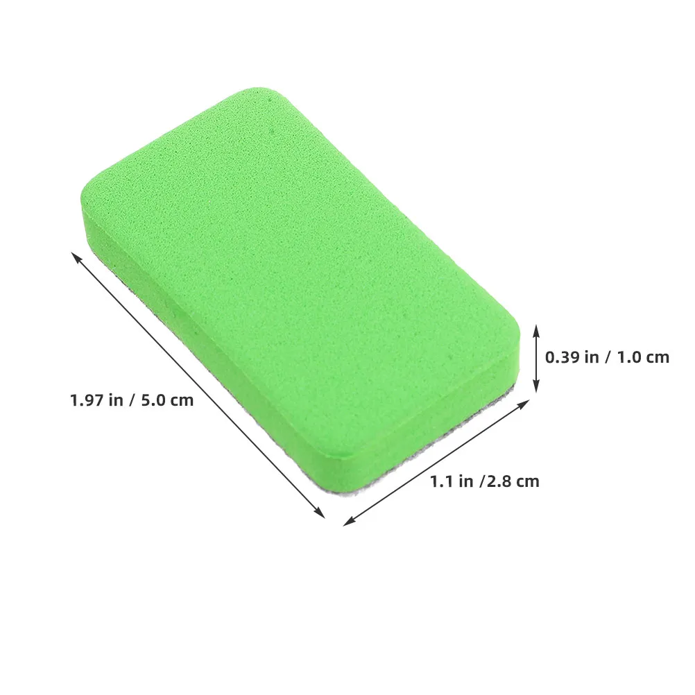 100 Pcs Small White Board Erasers Blackboard Whiteboard for Office Mini Boards Dry
