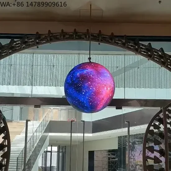 Custom Weatherproof Outdoor LED DisplayIndoor SMD Full Color 360 Degree Viewing Sphere Display
