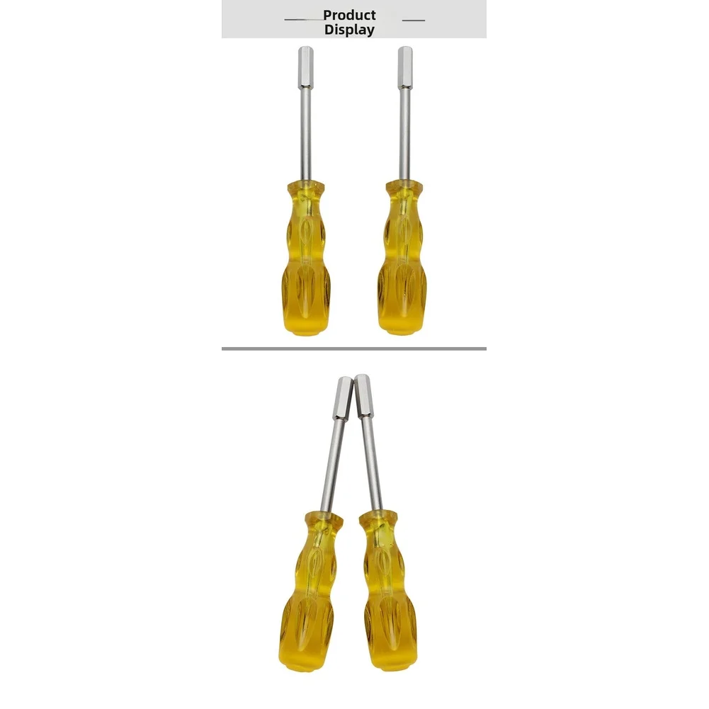 2PCS 5.5mm Magnetic Hexagon Sleeve Screwdriver Manual Tools For Panasonic Washing Machine Dismantling/Installation Tool