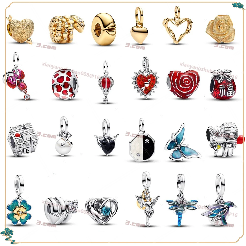 2025 new hot selling pendant beads are diverse, simple and fashionable, and can be freely combined with bracelet DIY