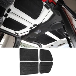 Car Roof Heat Insulation Cover Pad for Jeep Wrangler JL 2018-2022 2-Door Roof Heat Insulation Cotton Auto Interior Accessories