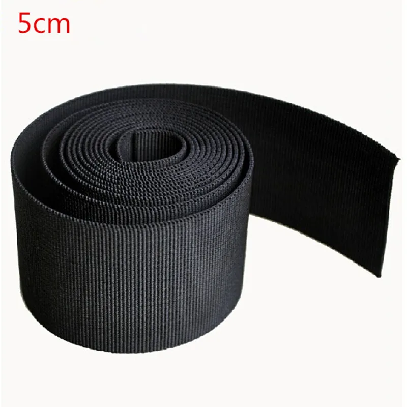 

2" inch 5cm 10yards/roll thickening Polypropylene webbing ribbon tape for bags and hand made sewing accessories belt