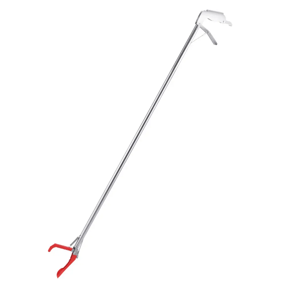 

1.5M Foldable Snake Tongs Snake Hook Catcher Stainless Steel Snake Hook Pliers Pick Up Tool To Catch Loach Crab Rubbish Clip
