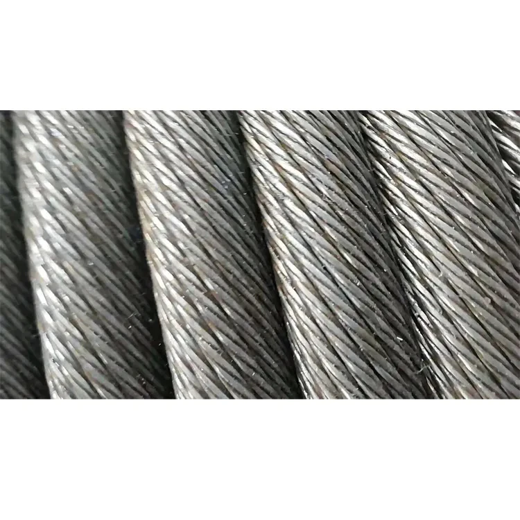 

Inox AISI 316 Stainless Steel Wire Rope Construction 6*36SW+IWRC Diameter 8mm for Motorcycle Lifting