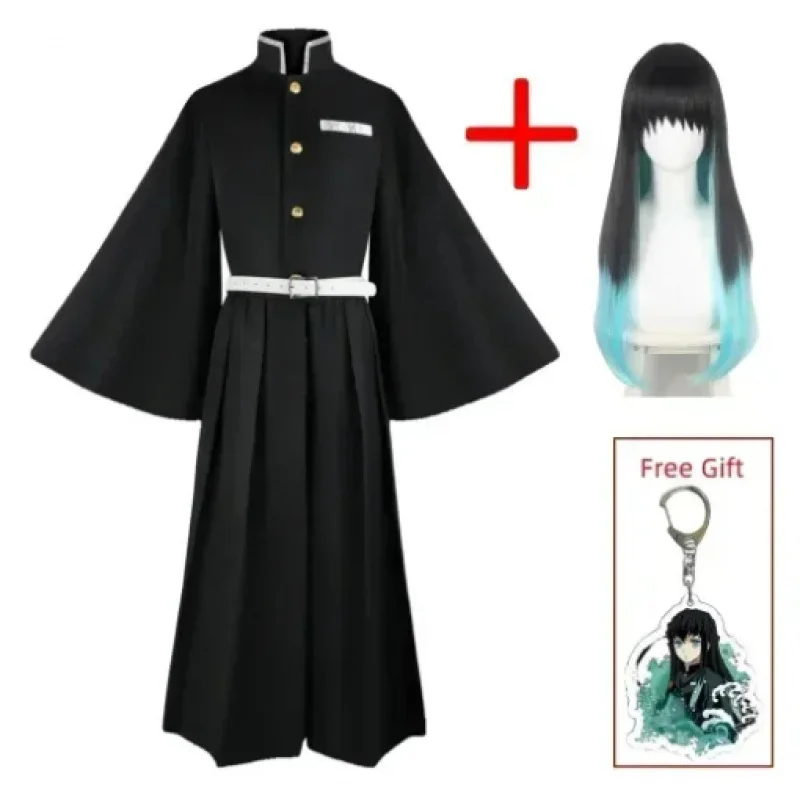 

Aime Tokitou Muichirou Cosplay Kisatsutai Uniform Wig Halloween Costume Woman Girlx,3;b'2.