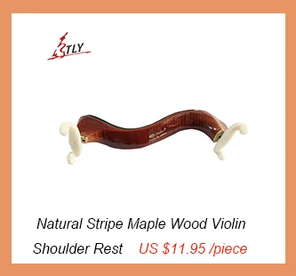 TONGLING Professional Violin Accessories Violin Shoulder Pad Adjustable1/8 1/4 1/2 3/4 4/4 Soft Violin Shoulder Rest