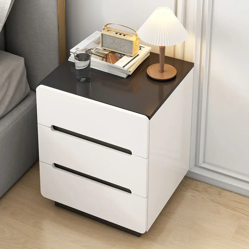 Bedside table Simple modern simple small household storage Locker Shelf Bedroom Internet celebrity