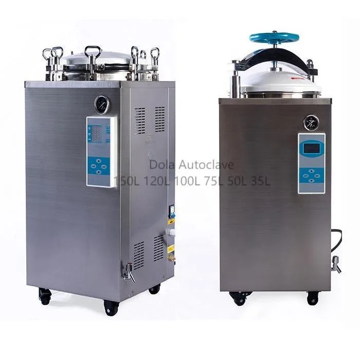 

35 50 75 100 120 150l 200l 250l Counter Pressure Autoclave Retort Vertical Automatic Autoclave sterilizer for food