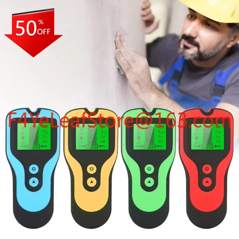 Digital smart with Continuous Sound Warning industrial Wood AC live Wire Metal Detector Wall Tester