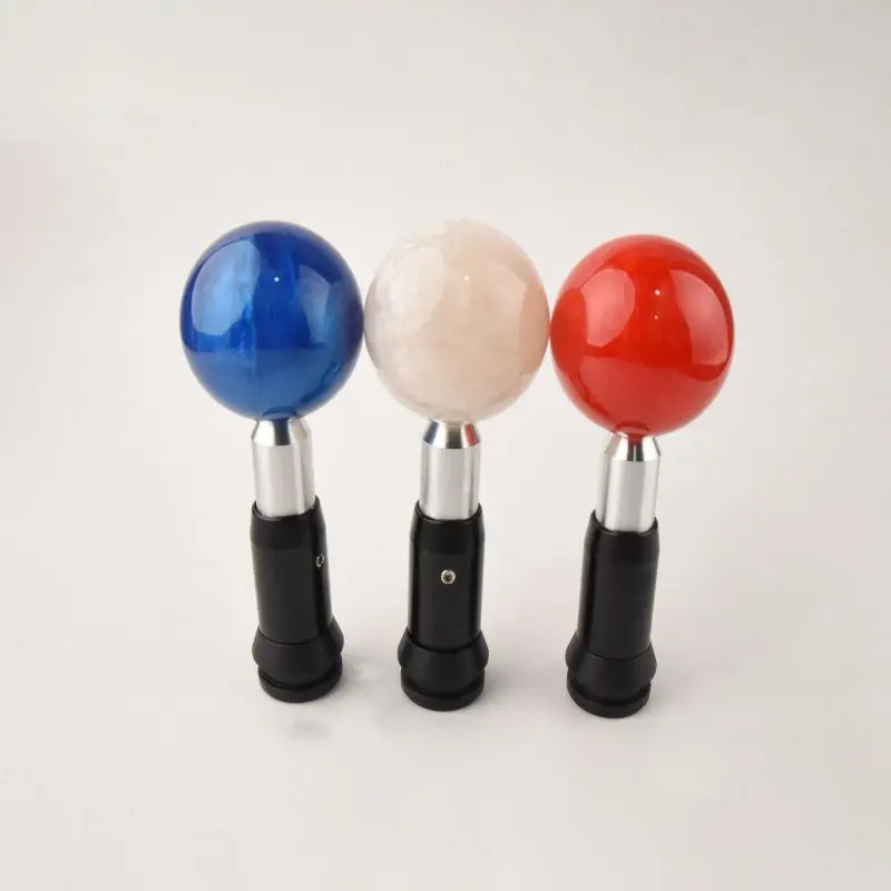 

Automobile Modification Automatic Shift Fork Combination Cloud Stone Ball Shift Head with Metal Shift Pole