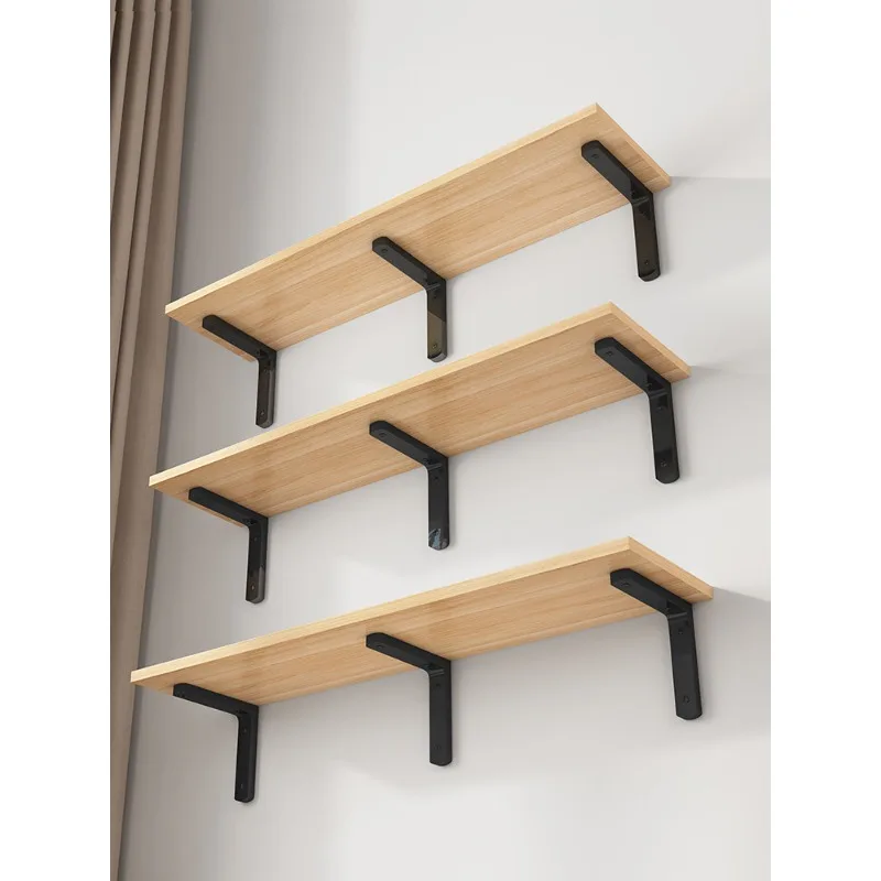 Wooden wall shelf one-wordectangular shelf laminateardrobe cabinet storage baffle