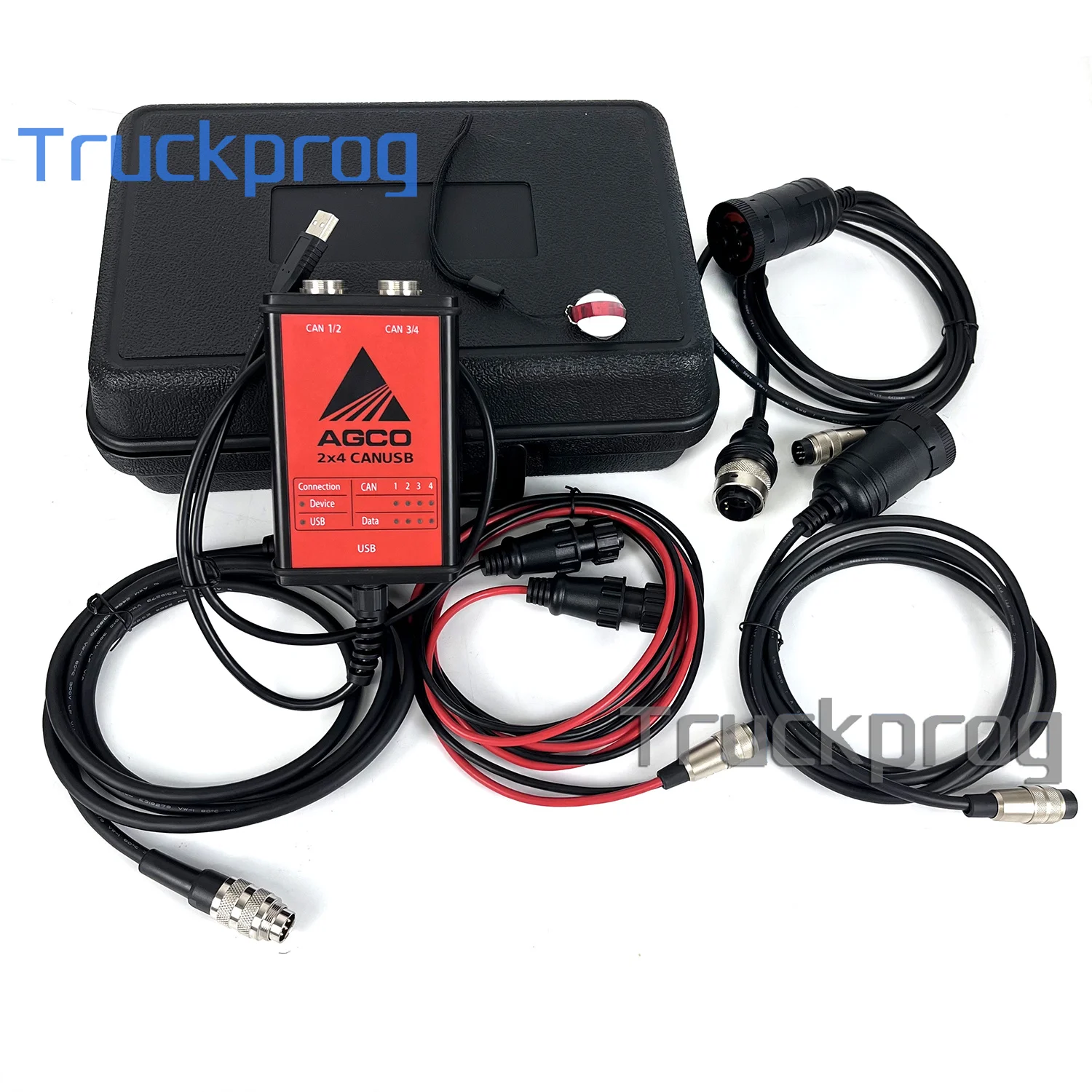 Agricultural Diagnostic Scanner for AGCO EDT CANUSB Interface Heavy Duty Electronic Diagnostic with key dongle