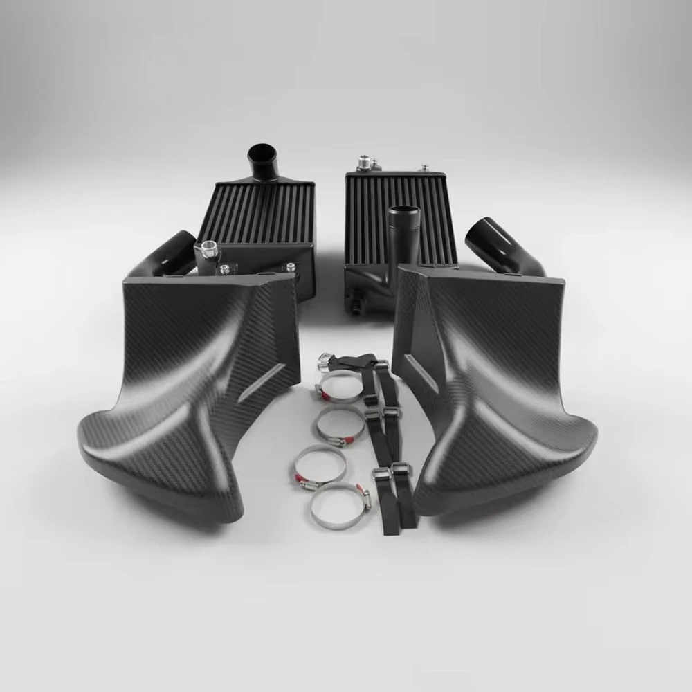For 991.2 3.0T Models High Flow Kit Comprising Intercooler, Turbo Inlet Y-Pipe and Revised Intake Plenum Chamber 2