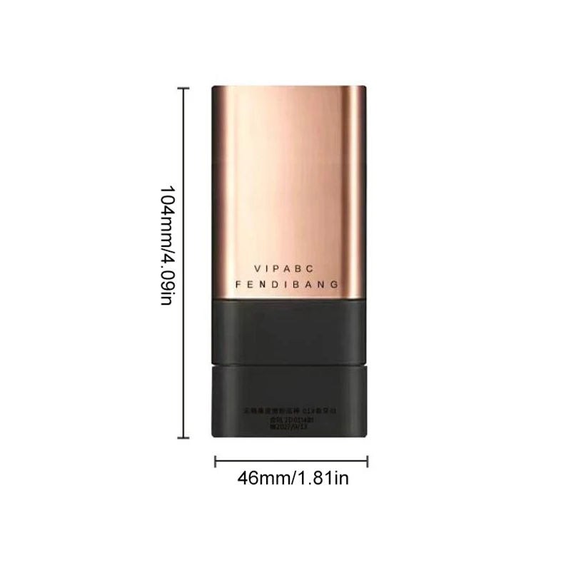 ベルベットモイストライト消しゴムファンデーションスティックブラシ付き長期持続完璧なコンシーラークリームメイクアップ顔美容化粧品