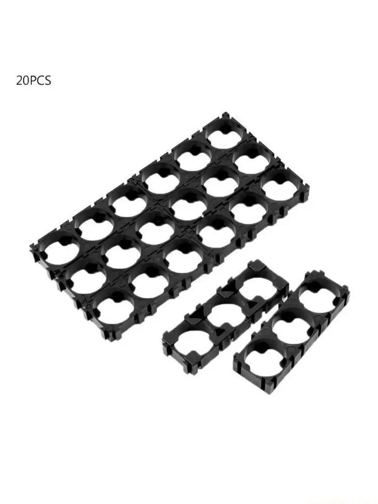 F62C 20x 18650 Battery Cell Holder Spacer Radiating for Shell Storage Bracket ABS