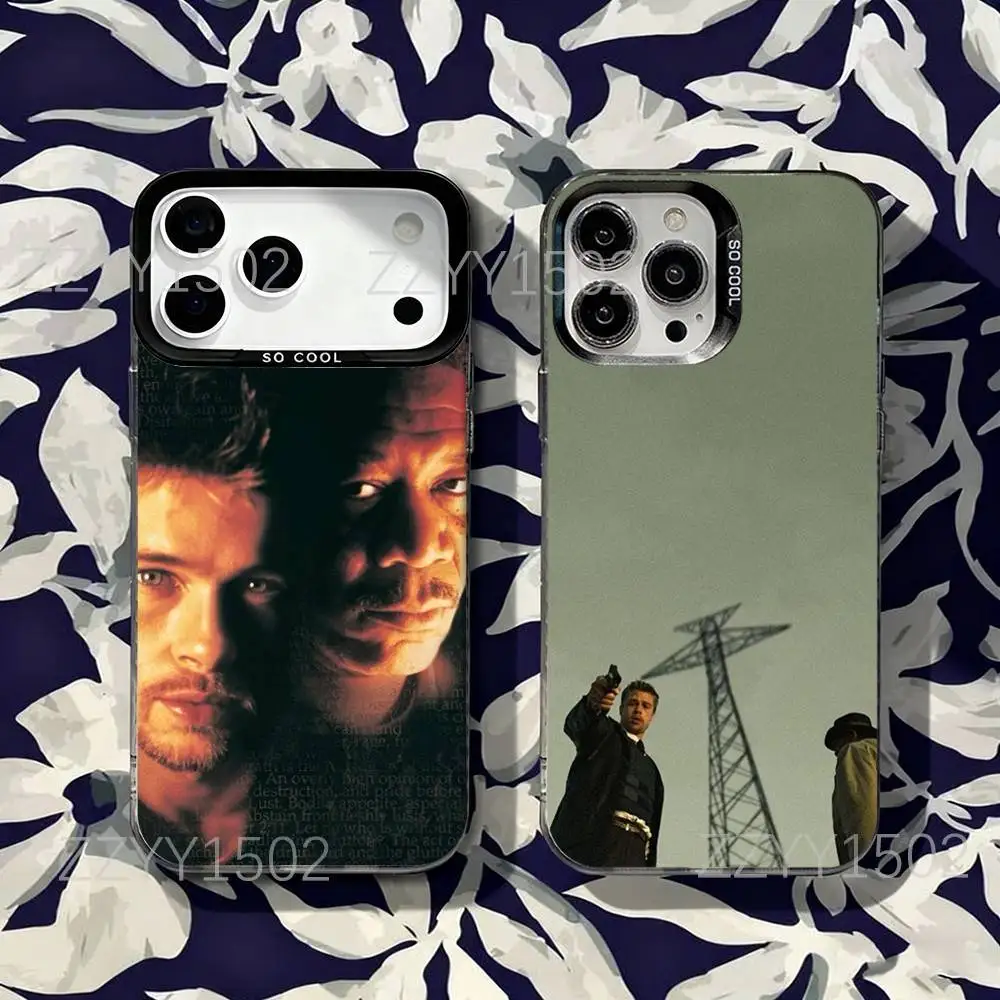 

Se7en Movie For iPhone 17,16,15,14,13,12,11,X,8,7,Pro,Max,Plus,SE4,Air,Mini Durable Hard Shell Matte