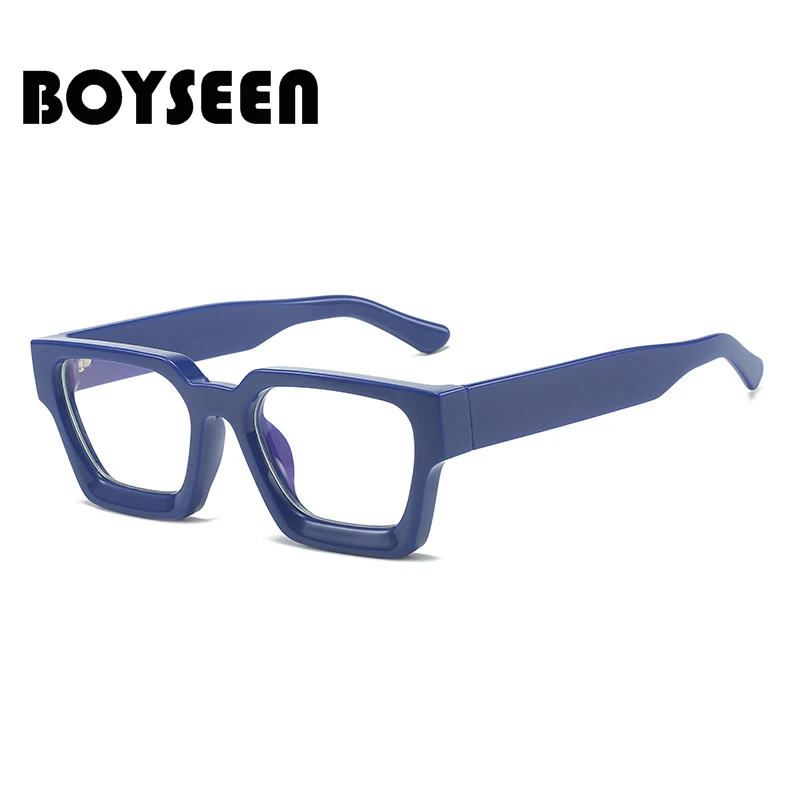 Modern Square Glasses Frame For Men Woman America Style Vintage Eyewear Anti Blue Light Computer Glasses