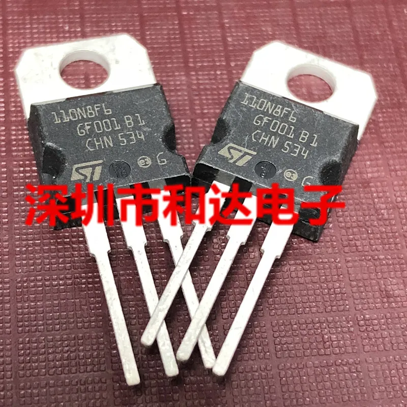 10 قطعة 110N8F6 STP110N8F6 80 فولت 110A