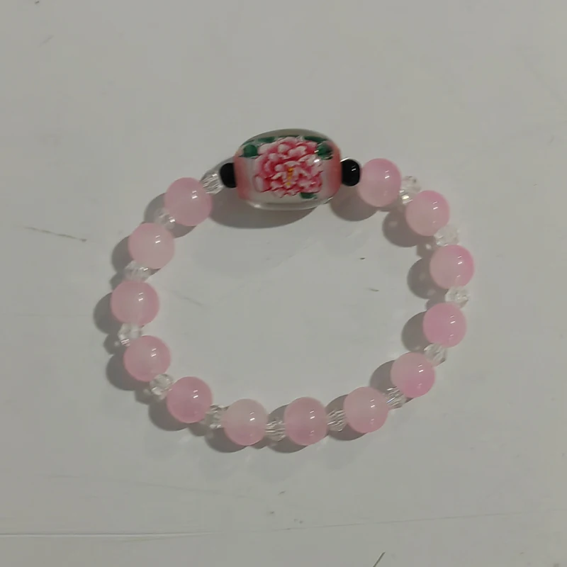 Crystal bracelet,  hand drawn illustrations,Randomly send colors, beautiful and distinctive,afraid of water