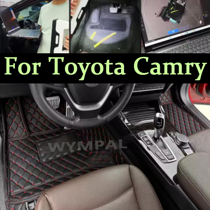 

Роскошные автомобильные коврики для Toyota Camry 2012 2013 2014 2015 2016 2017, пользовательские автомобильные подушечки для ног, автомобильные ковровые покрытия, внутренние коврики