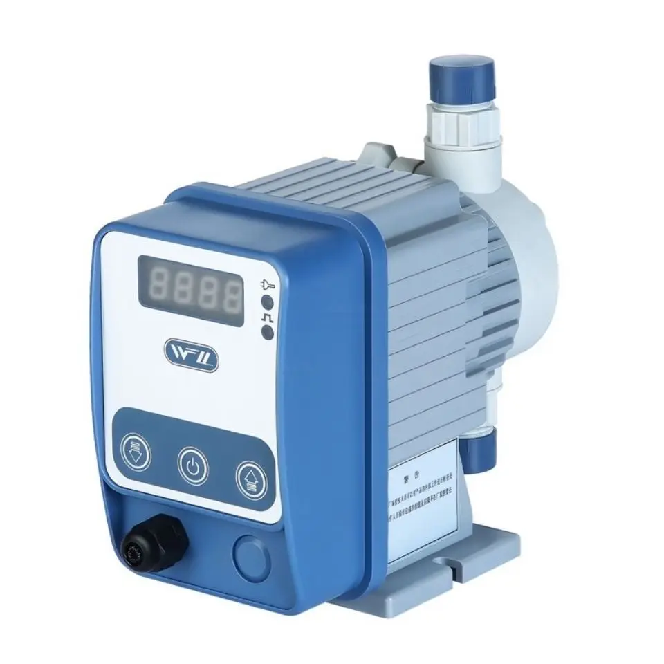 

Acid Chlorine Chemical Dosing Pump Electronic Metering Pump for Swimming Pool 6LPH 9LPH 5bar