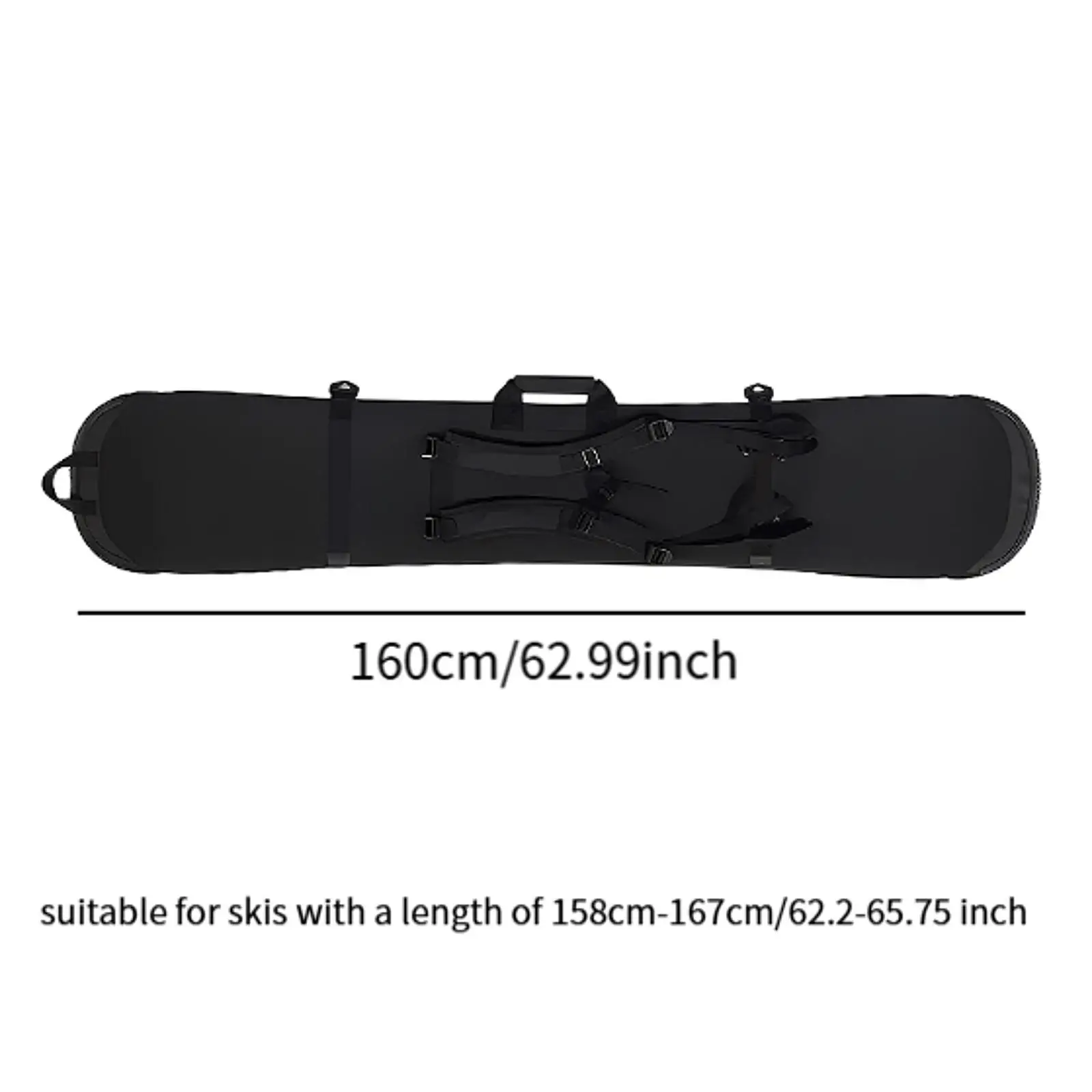 Snowboard Sleeve Snowboard Bag with Handle Pouch Ski Snowboard Travel Bag Cover