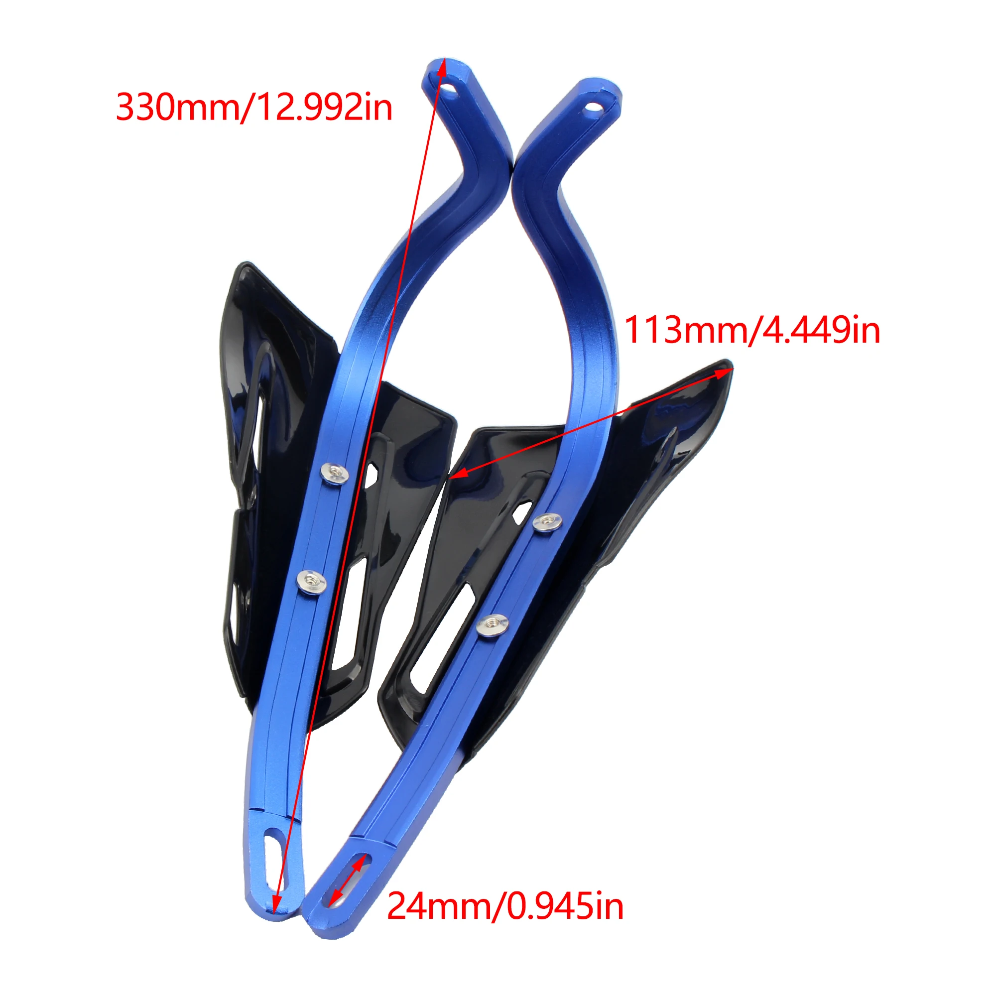 Universal Motorcycle Handguards 22 28mm Blue Rod for KTM EXC KLX YZ YZF WRF MX Motocross ATV Dirt Bike Accessories