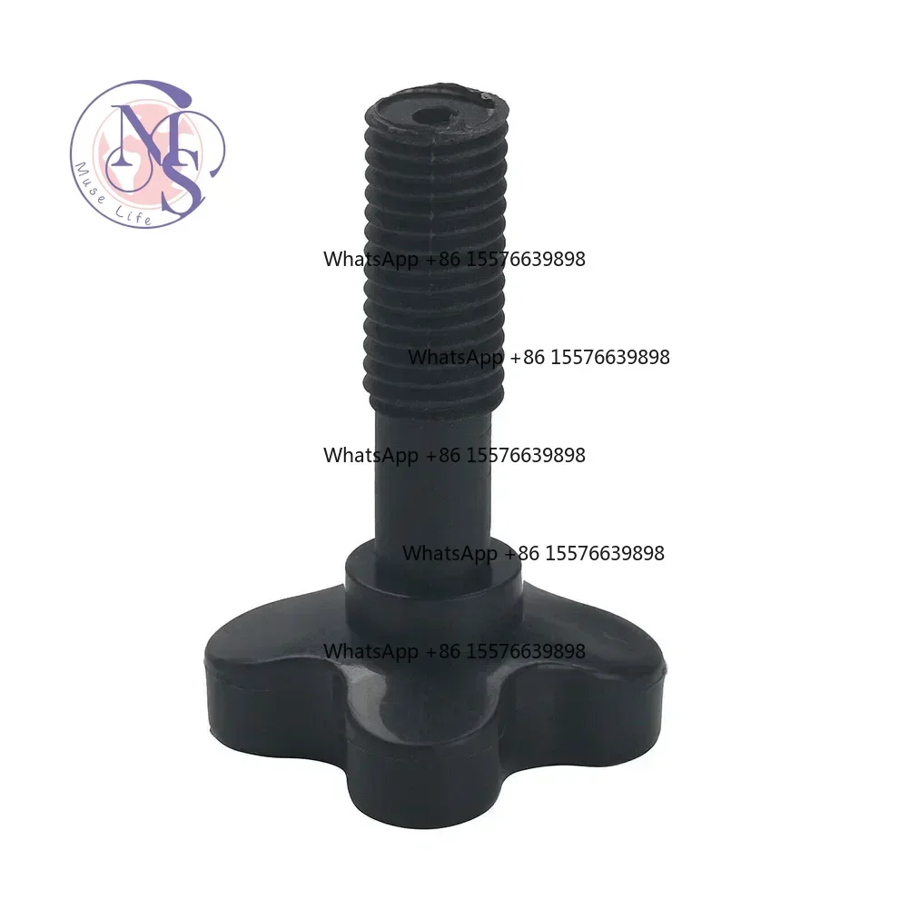 ZOCI- Black Plastic Screw Bolts Sturdy Fasteners For Garden Swing Chair Canopy Replacement Fixing Parts