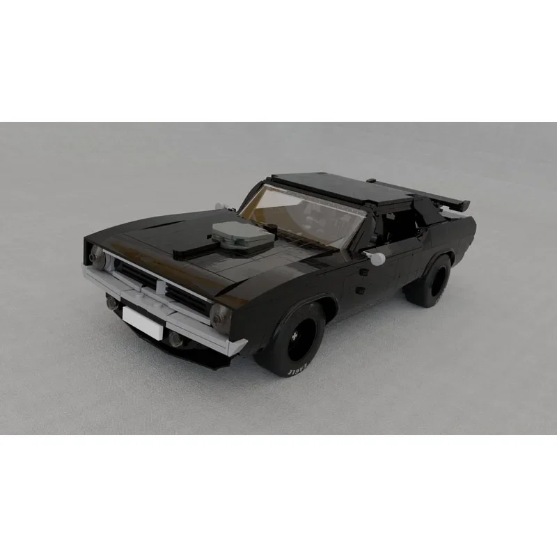 MOC-222703 جديد أسود مبدع سيارة رياضية كتل سباق نموذج 1507 PartsMOC الإبداعية بنين أطفال عيد ميلاد اللبنات لعبة الهدايا