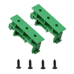 Sturdy And Efficient PCB DIN C45 Rail Mount Adapter Easy Installation Bracket Clips For Secure 35mm Rail Mounting