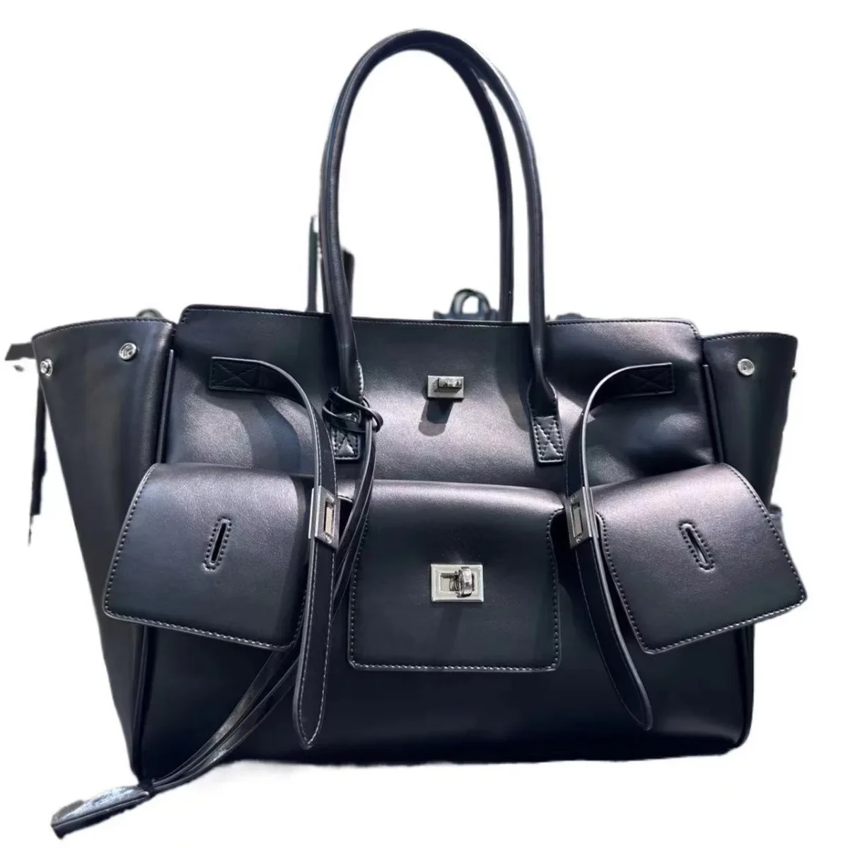 

Large Capacity Female Hobo Handbag Stylish Leather Shoulder Bag Big Tote Messenger Shopper Bag for Ladies