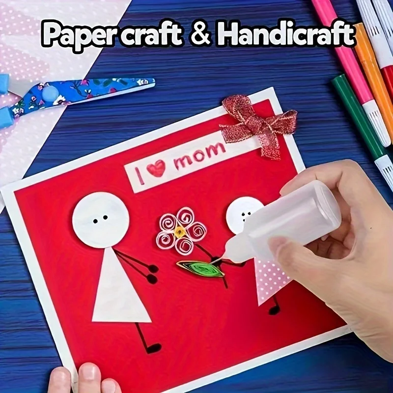 12 Stück Präzisions-Klebstoffapplikatorflaschen mit Nadelspitze, geeignet für DIY-Bastelarbeiten, Malerei und Papierblumenbasteln – Detail 5