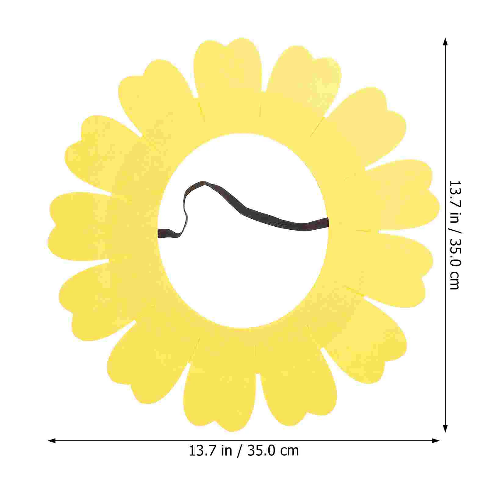 Équipement de sauna tournesol pour nouveau-né, chapeau de festival, capuche, accessoires de performance, accessoires, 2 pièces