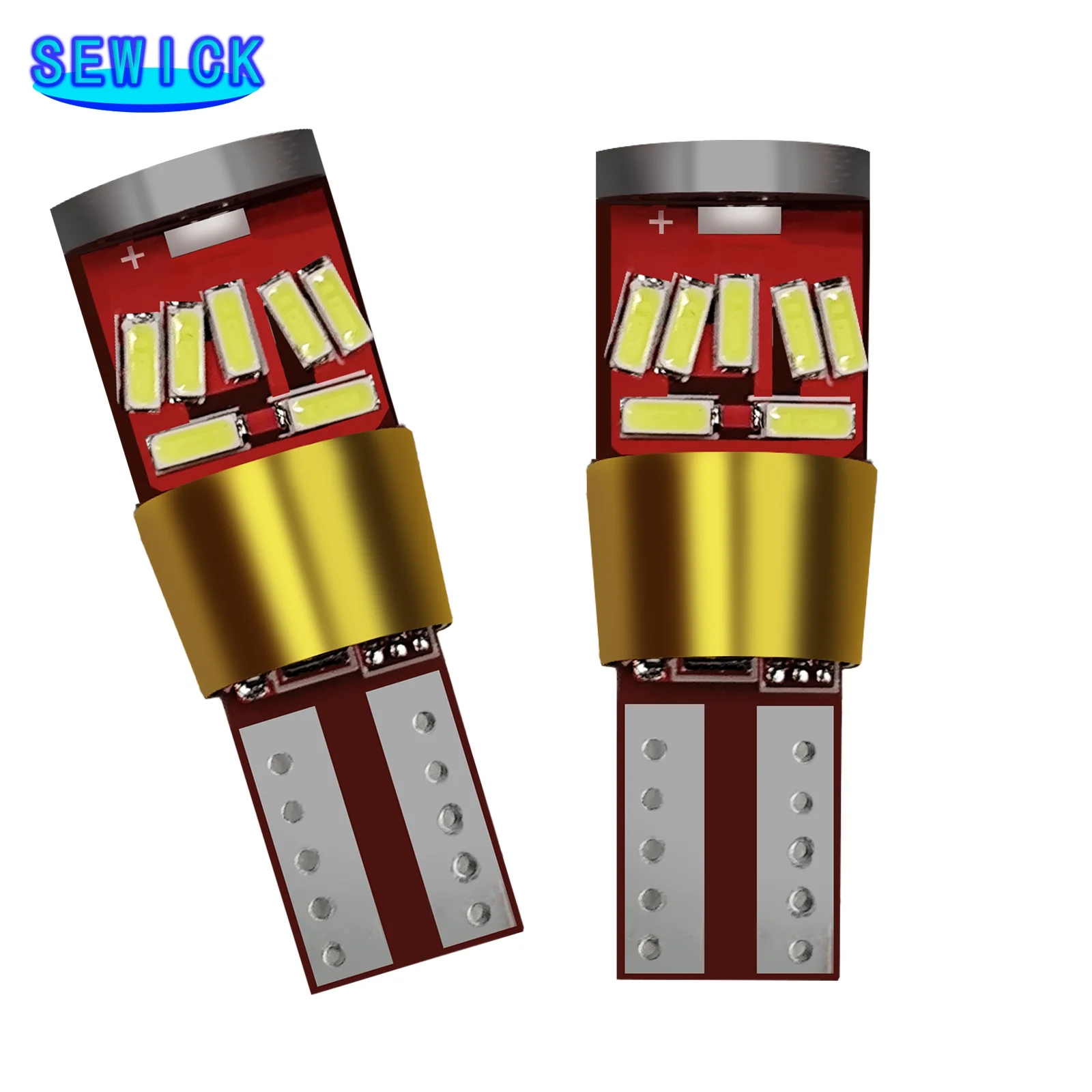

100pcs T10 21 LED License Plate Lights Available In Two Colors For Super Bright Car Backup Lights