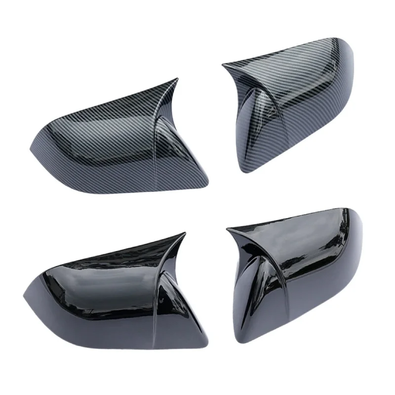 for Tesla Model 3 Highland 2024 Rearview Mirror Protection Cover Carbon Fiber Pattern New Model3 Rear View Modified Accessories