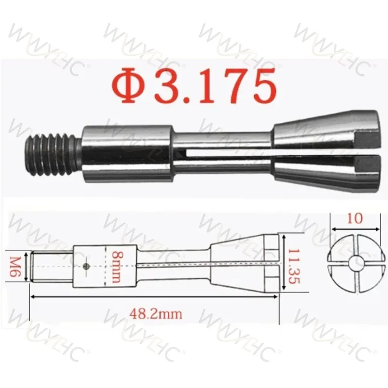 Suitable for 263504 Chuck PCB Electric Spindle Drilling, Forming, Carving and Precision Carving Machine DGZ-60E Cylinder Clamp 2
