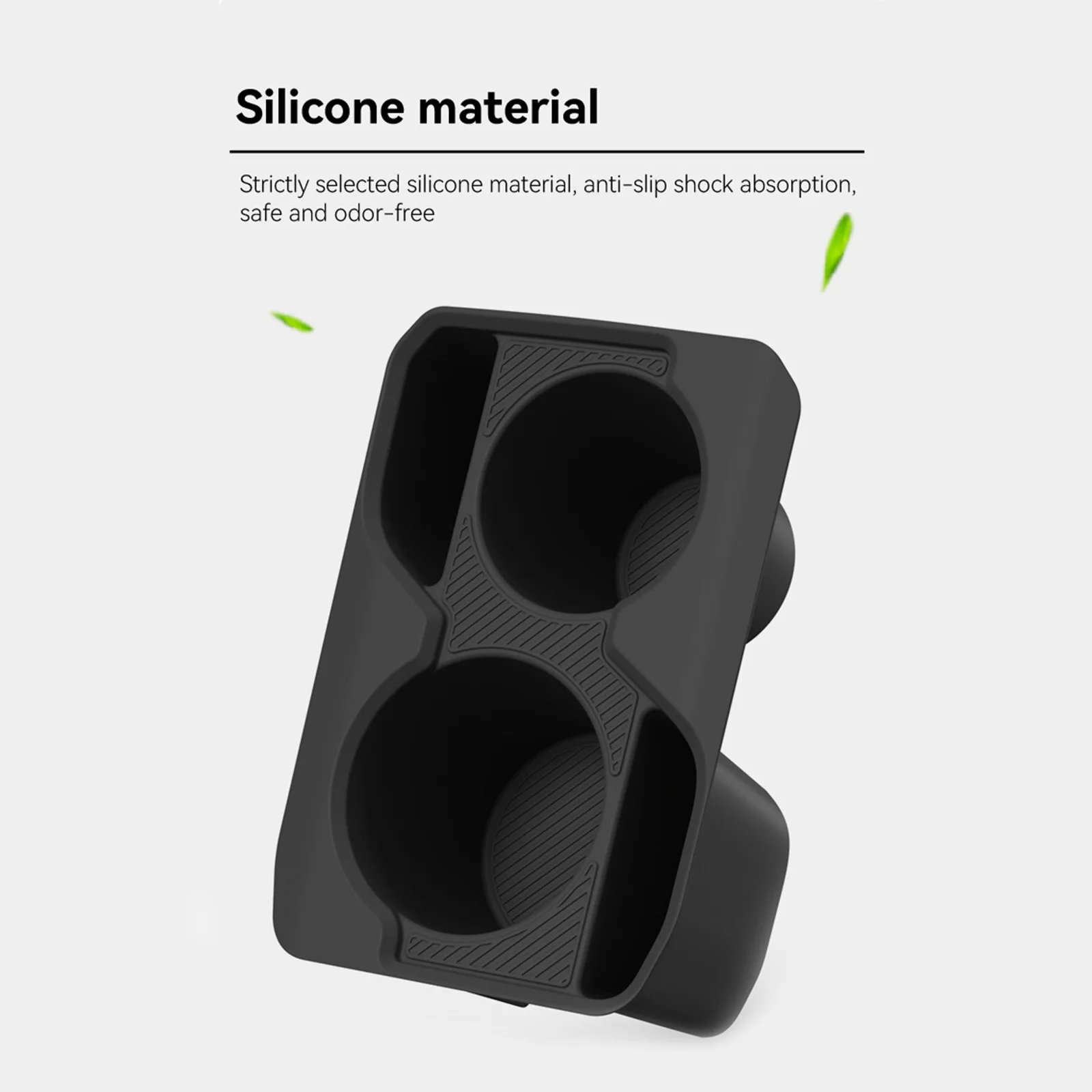 For Kia K4 2026 Silicone Water Cup Holder Insert Shock-Absorbing Center Console Cup Holder Insert Drinks Holders for Car