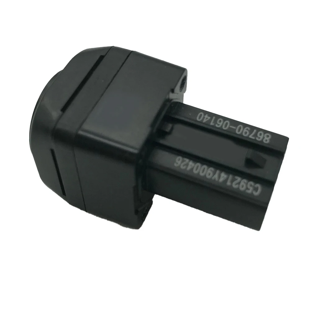 

1x Black ABS+metal Front View Reversing Camera Fits For Toyota-Camry 2017-2020 Waterproof Dustproof Parking Assistance Car Part