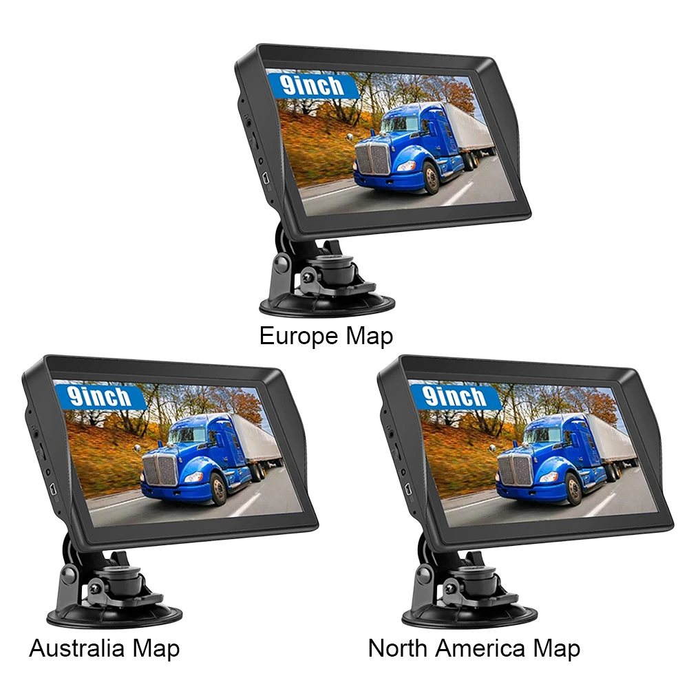 سيارة لتحديد المواقع والملاحة FM الارسال المحمولة الملاح المدمج في المتكلم 256MB + 8G تذكير صوتي HD شاشة تعمل باللمس USB صغير TF