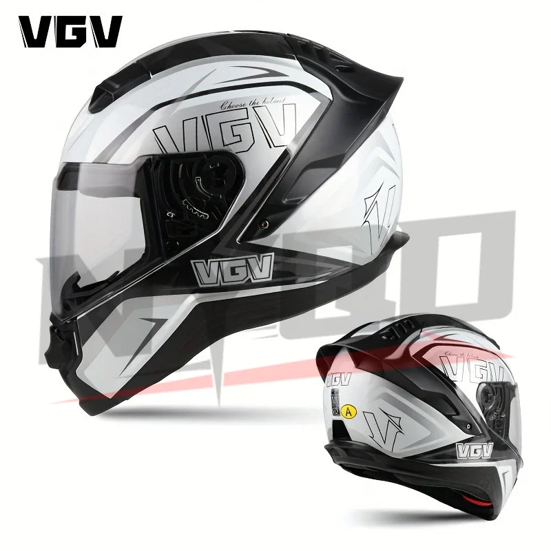 

Original VGV Electric Vehicle Motorcycle Helmet Men and Women DOT Thermal Locomotive Hard Hat Full HelmetFourSeasons casco moto