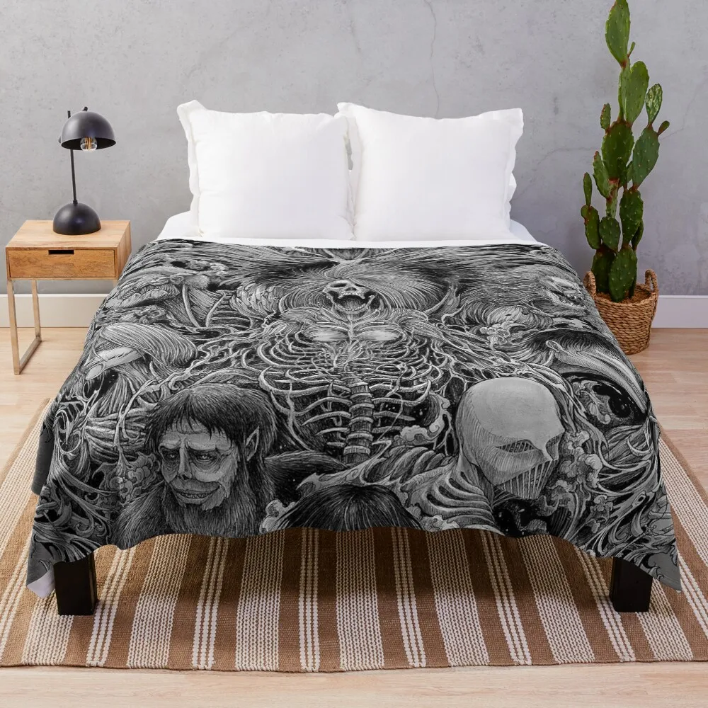 

Anime character Throw Blanket Warm Accent Blanket for Living Room Decoration