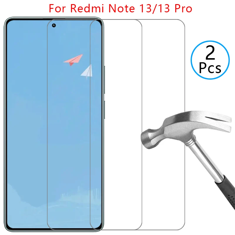 phone case for xiaomi redmi note 13 pro 4g 5g tempered glass note13 13pro note13pro 4 5 g back cover xiomi remi not 135g pro5g