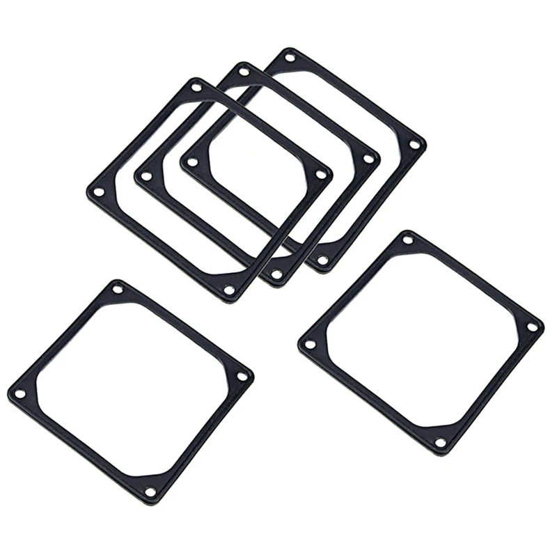 10Piece 120Mm Anti-Vibration Silicon Fan Gasket Fan Shock Pad For PC Computer Case Fan