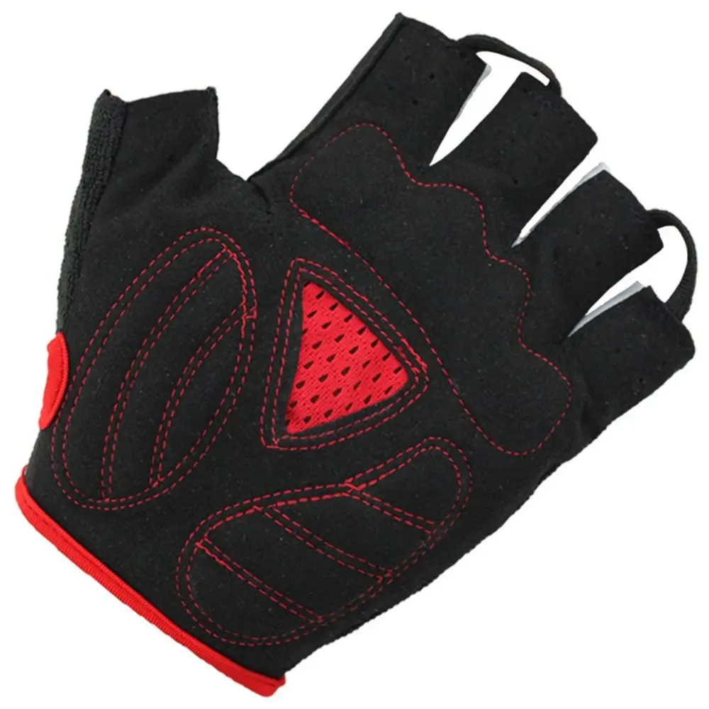 Riding Gloves Half-finger Skeleton Cycling Gloves Punk Sweat Absorbing Skeleton Bicycle Gloves Convenient Durable Gifts