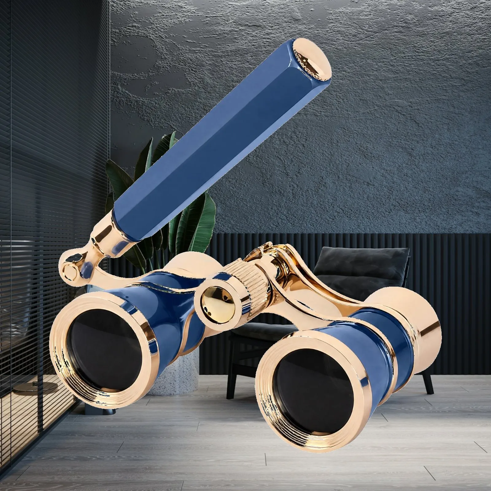 Compact Stage Binocular for Opera and Theater with Metal Construction and Sharp Focus Optics