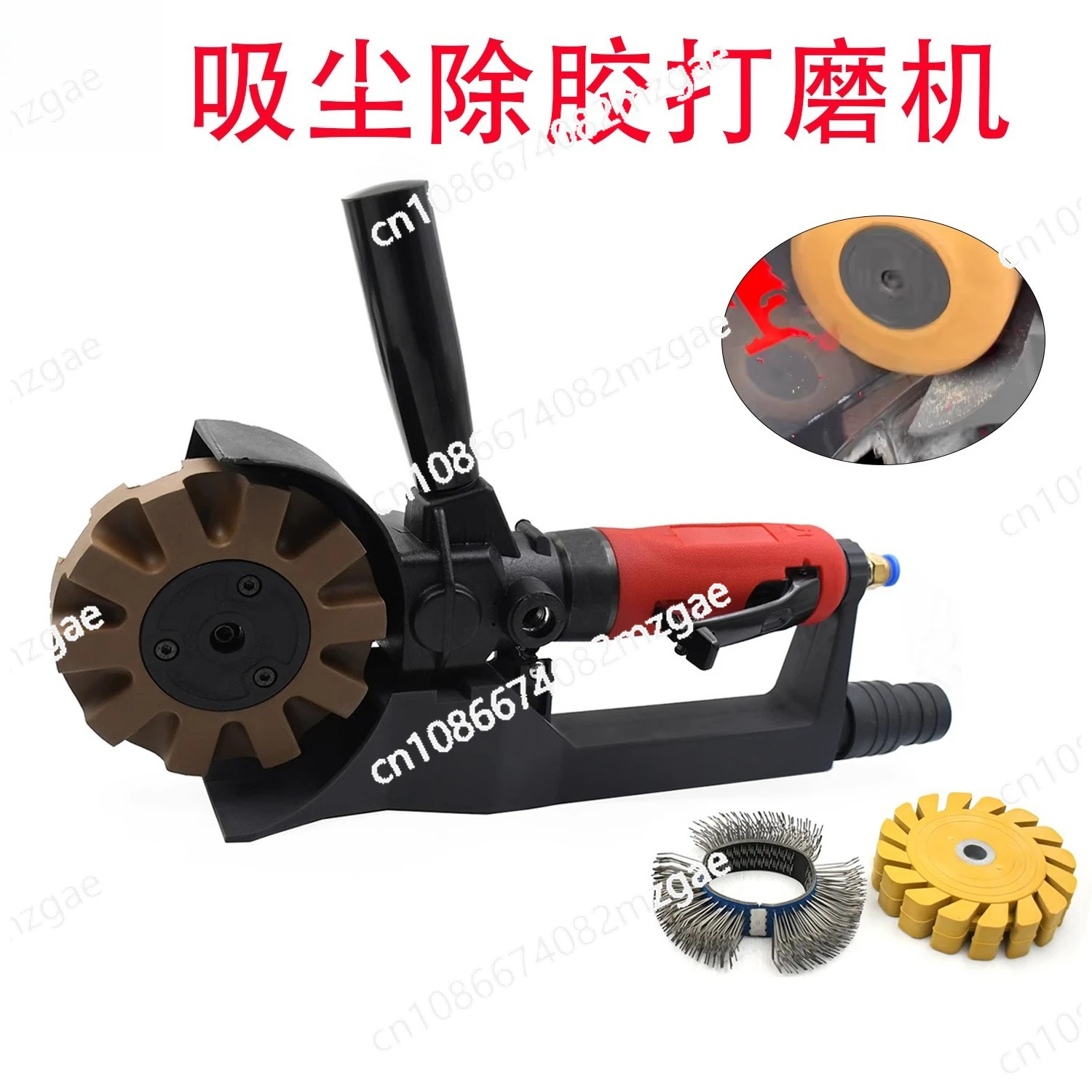 Professional Sanding Machine with Vacuum System and Glue Remover That Protects Original Car Paint Finish