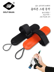 BAIJIA Ayuda entrenamiento Swing Golf, muñequera Golf, Corrector banda, herramientaentrenamiento Swing Golf,